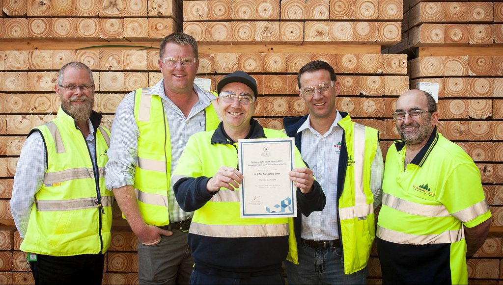 Safework SA Gold Award